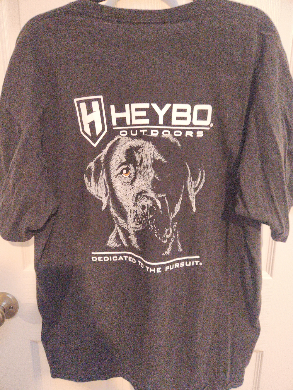 Heybo Outdoors Black Dog Graphic Tee for Dogs & Owners